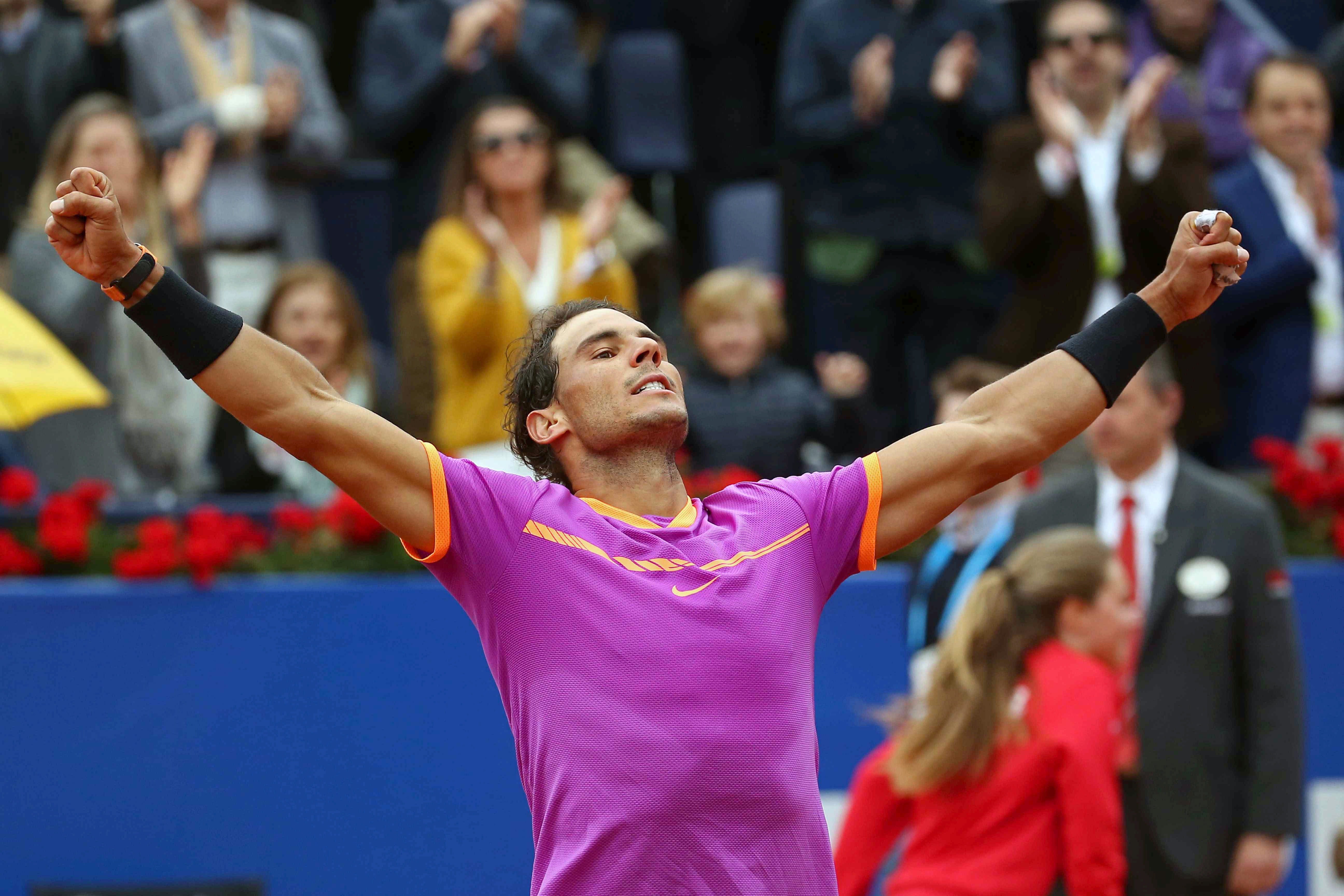 Nadal jugará su décima final del Conde de Godó tras ganar a Zeballos Nadal jugará su décima final del Conde de Godó tras ganar a Zeballos