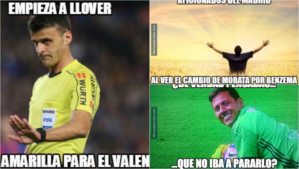 Casemiro y Diego Alves protagonizan los memes del Real Madrid - Valencia Casemiro y Diego Alves protagonizan los memes del Real Madrid - Valencia