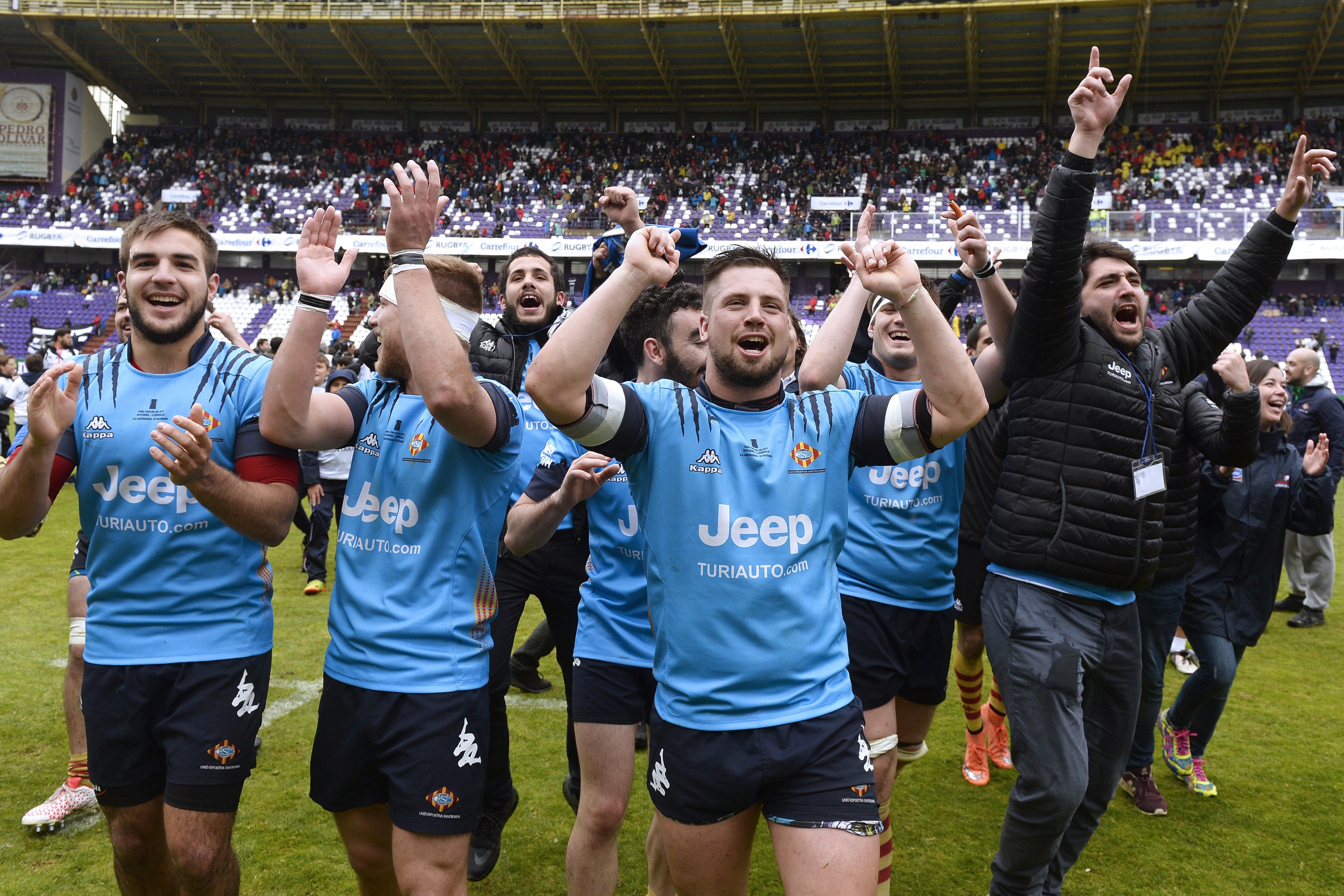 La Santboiana gana la Copa del Rey de rugby a El Salvador gracias a una gran defensa La Santboiana gana la Copa del Rey de rugby a El Salvador gracias a una gran defensa