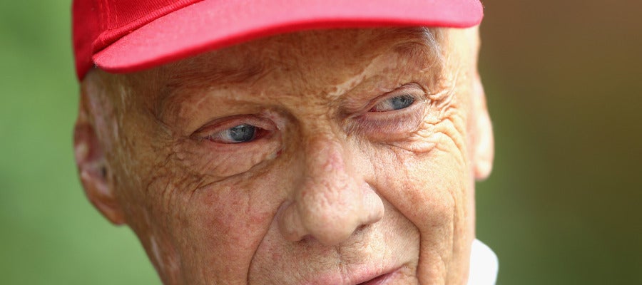 Niki Lauda, en el GP de China Niki Lauda, en el GP de China