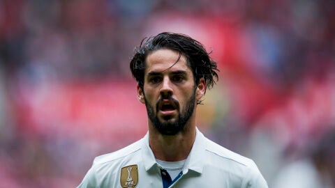 Isco, en un partido del Real Madrid