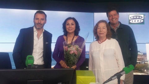 Isabel Gemio, Alfonso Rojo, Jerome Michelangeli y Francoise Sabbah en '&iexcl;C&oacute;mo est&aacute; el patio!'