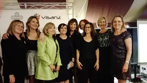 La actriz Belinda Whasington se desplazó a Elche para estar presente en la gala. Solidaridad