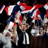 Emmanuel Macron, candidato de En Marche a las elecciones presidenciales