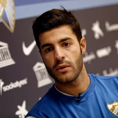 Miguel Torres en el Málaga. Miguel Torres en el Málaga.