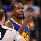 Kevin Durant, en el tercer partido de la serie ante Utah Jazz