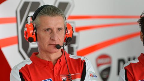 El director deportivo de Ducatti, Paolo Ciabatti.