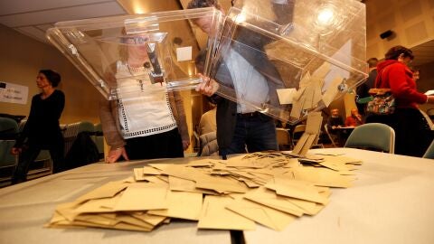 Colegios electorales en Francia