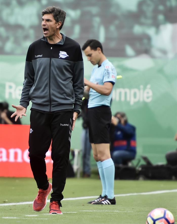 Mauricio Pellegrino: "No voy a hablar de futuro hasta que no se acabe la temporada" Mauricio Pellegrino: "No voy a hablar de futuro hasta que no se acabe la temporada"
