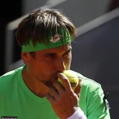 David Ferrer, en su debut en el Mutua Madrid Open David Ferrer, en su debut en el Mutua Madrid Open