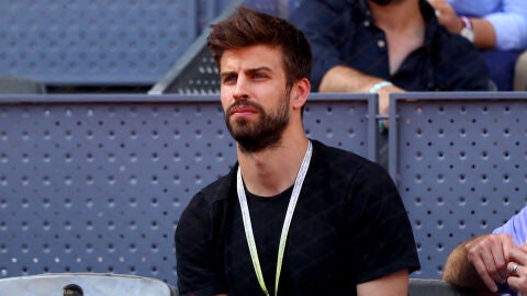 Gerard Piqu&eacute;, en la Caja M&aacute;gica