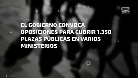 El Gobierno convoca oposiciones para cubrir 1.350 plazas en varios ministerios El Gobierno convoca oposiciones para cubrir 1.350 plazas en varios ministerios