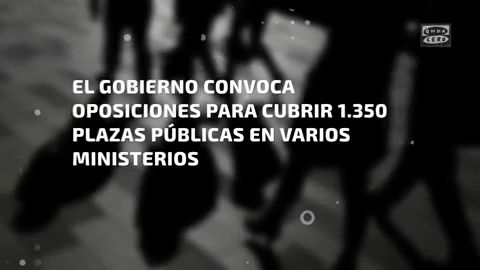 Frame 5.707743 de: El Gobierno convoca oposiciones para cubrir 1.350 plazas en varios ministerios