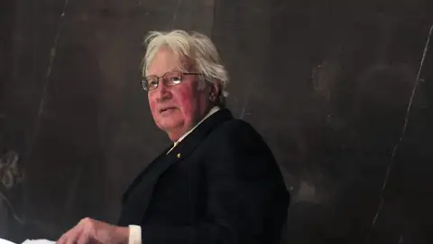 El historiador británico, Hugh Thomas El historiador británico, Hugh Thomas