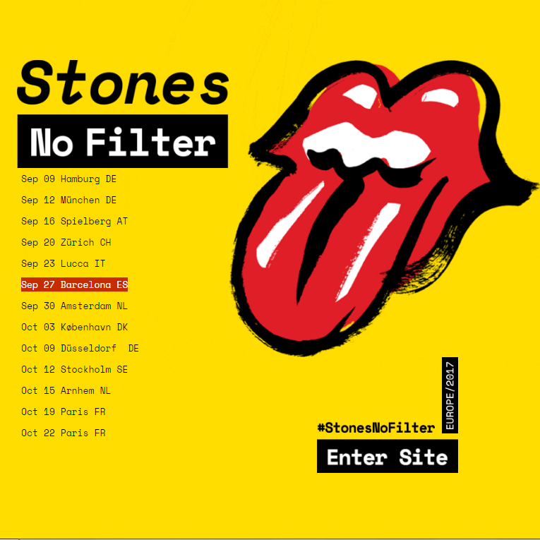 Los Rolling Stones actuarán en Barcelona el próximo 27 de septiembre Los Rolling Stones actuarán en Barcelona el próximo 27 de septiembre