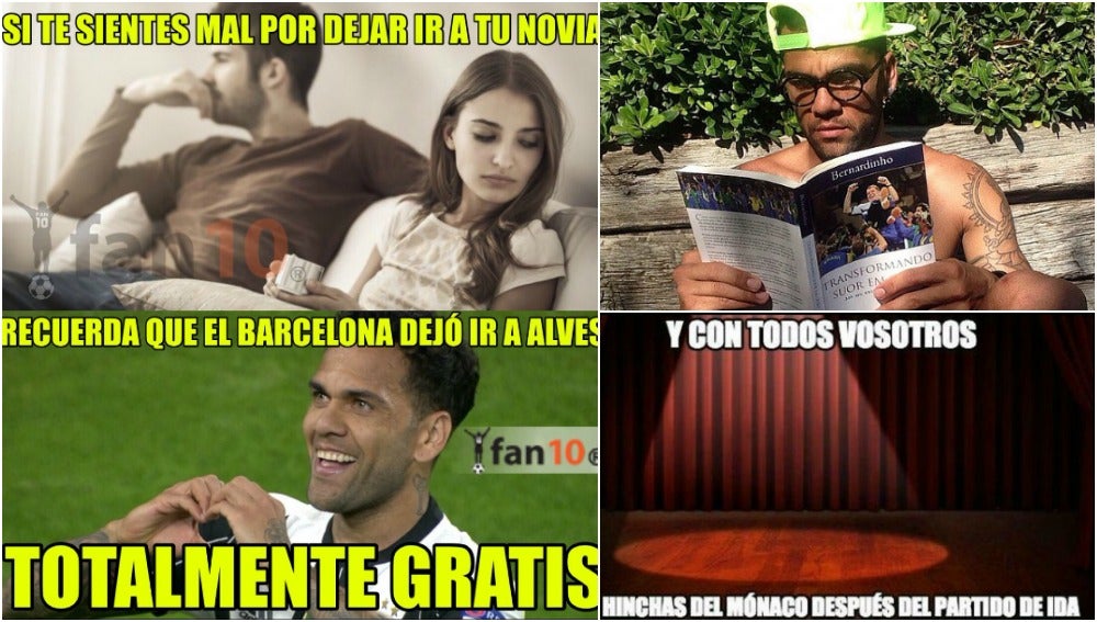 Dani Alves y su salida del Barça o Buffon, protagonistas de los 'memes' del pase de la Juventus a la final Dani Alves y su salida del Barça o Buffon, protagonistas de los 'memes' del pase de la Juventus a la final
