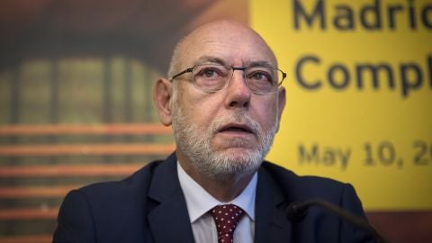 Jos&eacute; Manuel Maza, fiscal general del Estado, comparece ante el Congreso