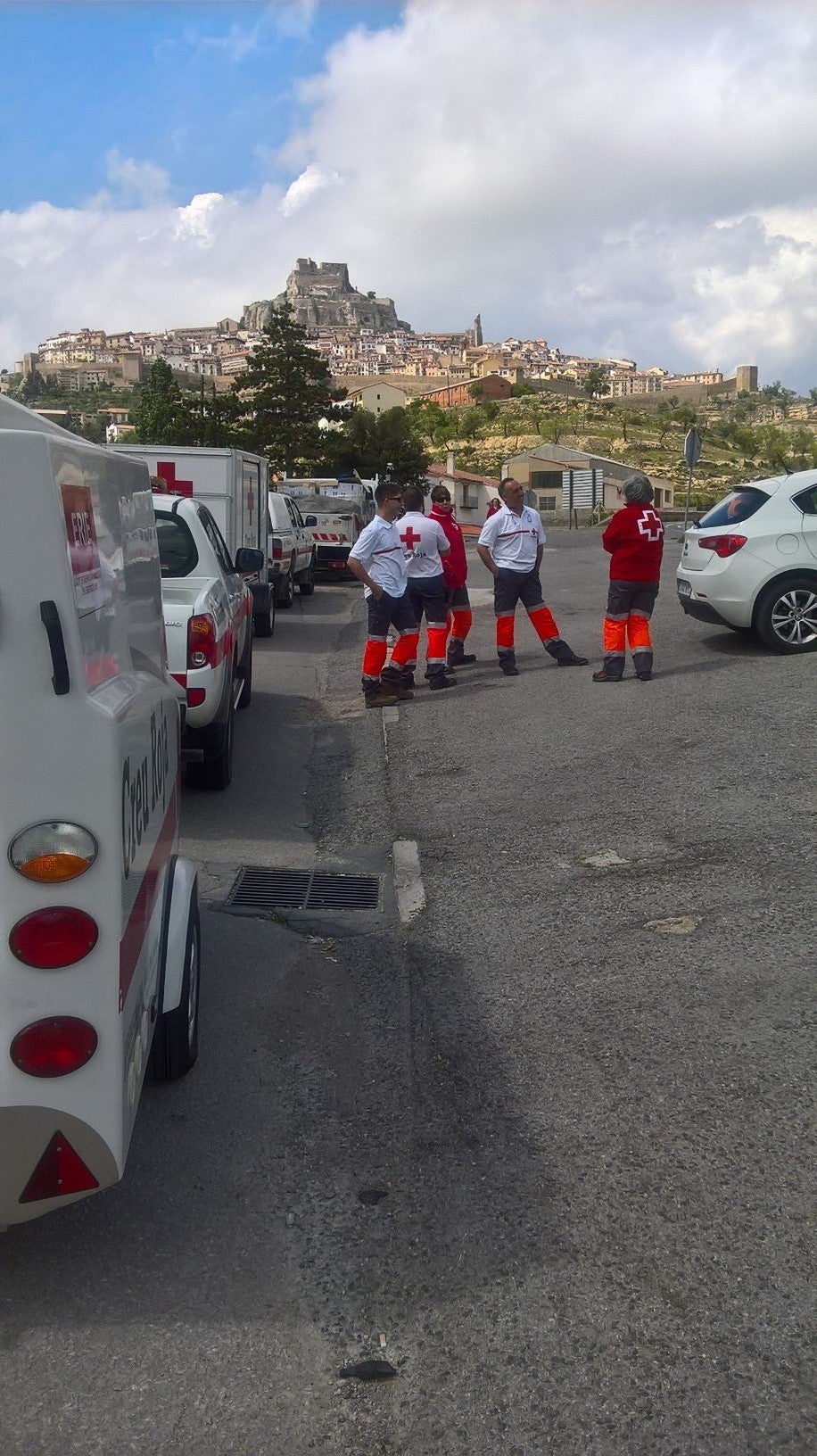 Morella pone a prueba a las administraciones ante un posible incendio Morella pone a prueba a las administraciones ante un posible incendio
