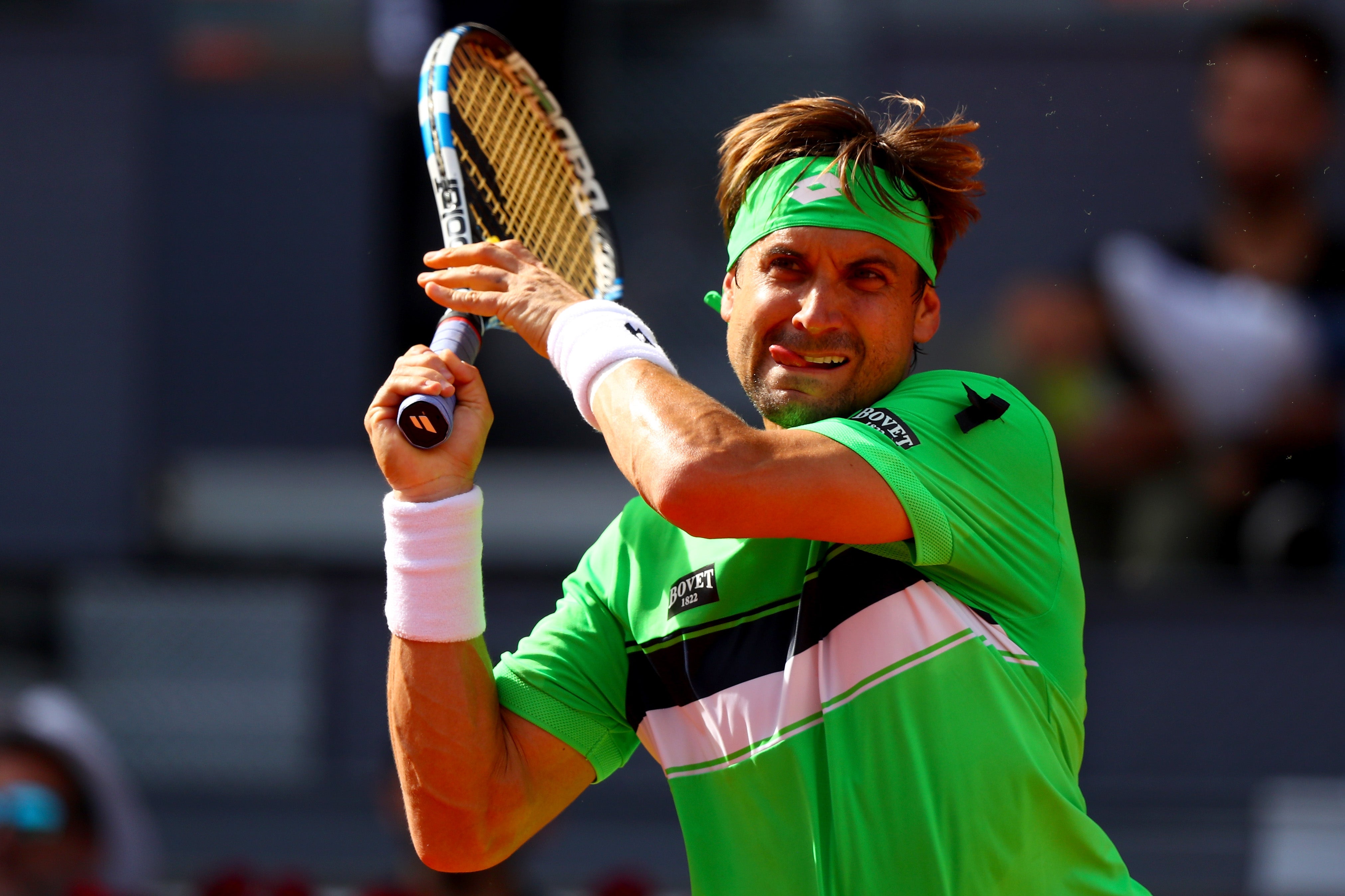 David Ferrer pasa a tercera ronda de Wimbledon tras la lesión de Darcis David Ferrer pasa a tercera ronda de Wimbledon tras la lesión de Darcis