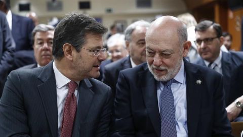 Rafael Catal&aacute; y Jos&eacute; Manuel Maza