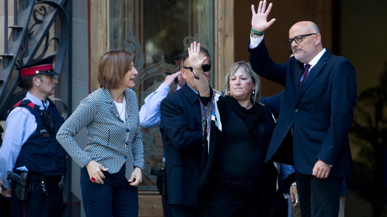 Corominas y Barrufet no responden al TSJC para evitar la "humillación" al Parlament Corominas y Barrufet no responden al TSJC para evitar la "humillación" al Parlament