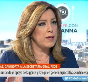 Susana Díaz, en Espejo Público Susana Díaz, en Espejo Público
