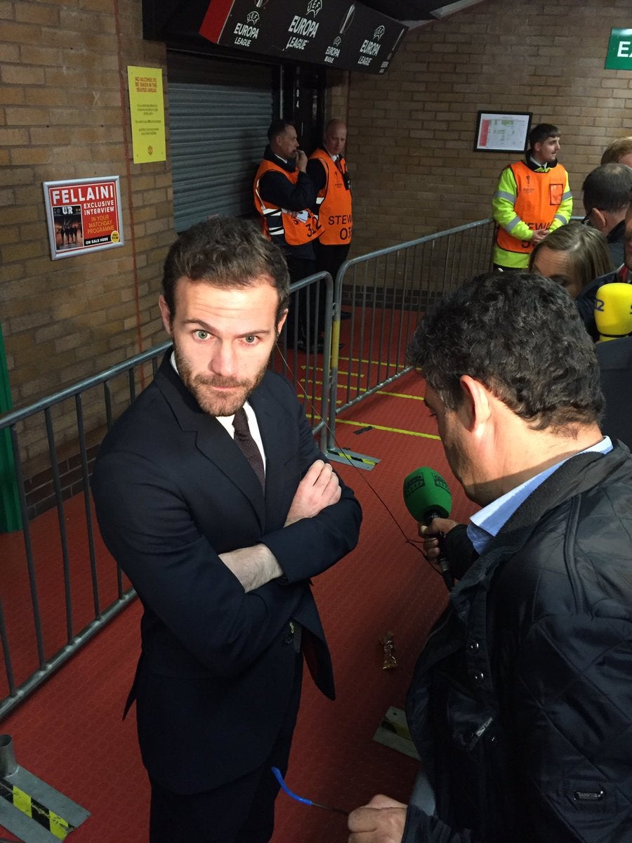 Juan Mata: "Lo he visto crudo con esa ocasión de Guidetti" Juan Mata: "Lo he visto crudo con esa ocasión de Guidetti"