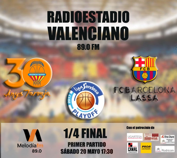 Valencia Basket - Barcelona Lassa Valencia Basket - Barcelona Lassa