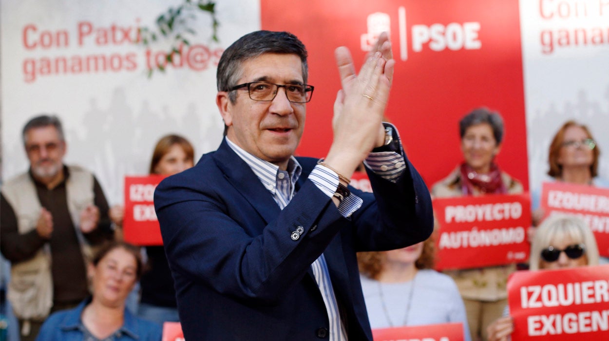 Patxi López urge a parar "las máquinas de guerra y el odio" de Díaz y Sánchez Patxi López urge a parar "las máquinas de guerra y el odio" de Díaz y Sánchez