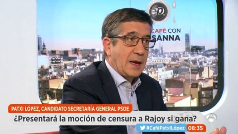 Patxi L&oacute;pez en Espejo P&uacute;blico