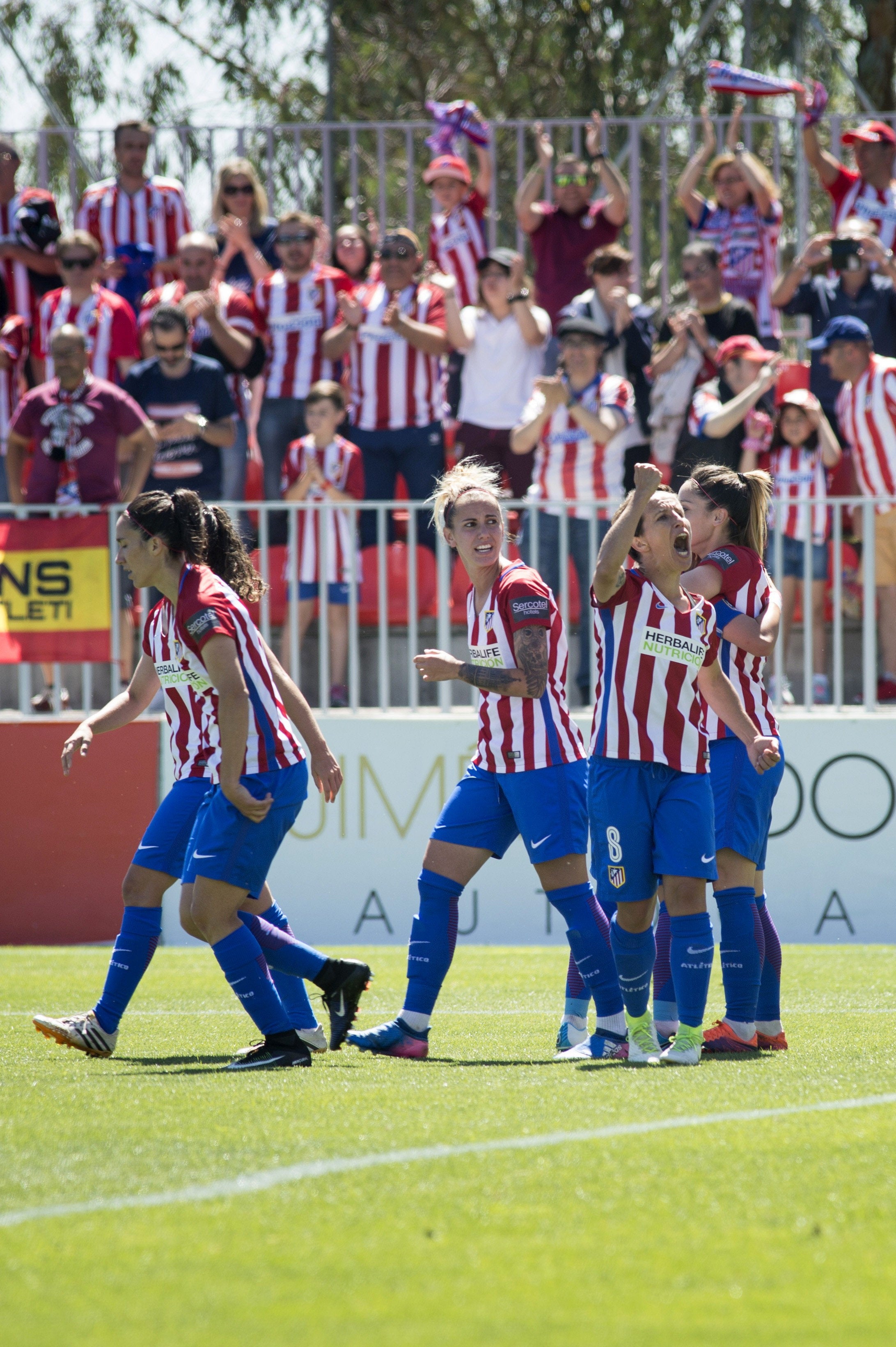 El Atlético de Madrid, campeón de la Liga femenina de fútbol tras ganar a la Real Sociedad El Atlético de Madrid, campeón de la Liga femenina de fútbol tras ganar a la Real Sociedad