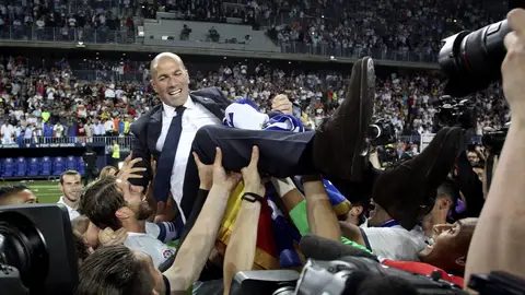 Zinedine Zidane, entrenador del Real Madrid Zinedine Zidane, entrenador del Real Madrid
