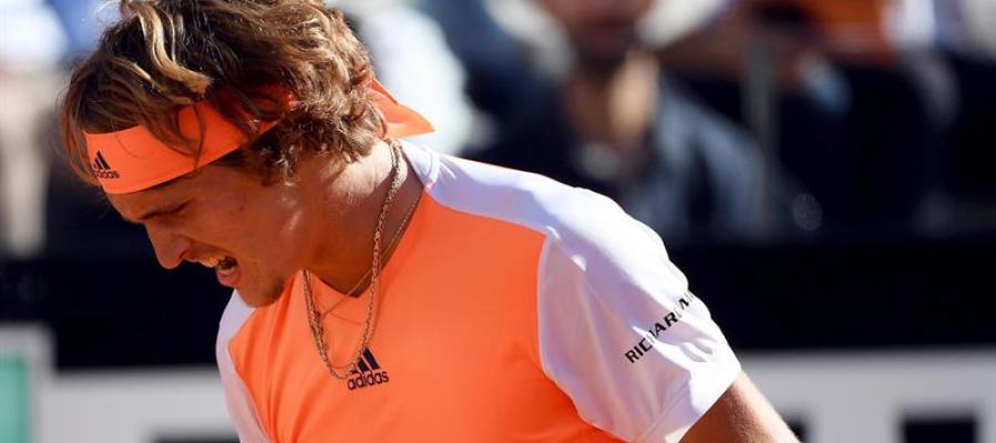 El jugador alemán de tenis, Alexander Zverev El jugador alemán de tenis, Alexander Zverev