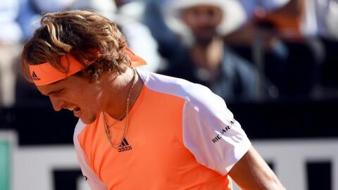 El jugador alem&aacute;n de tenis, Alexander Zverev