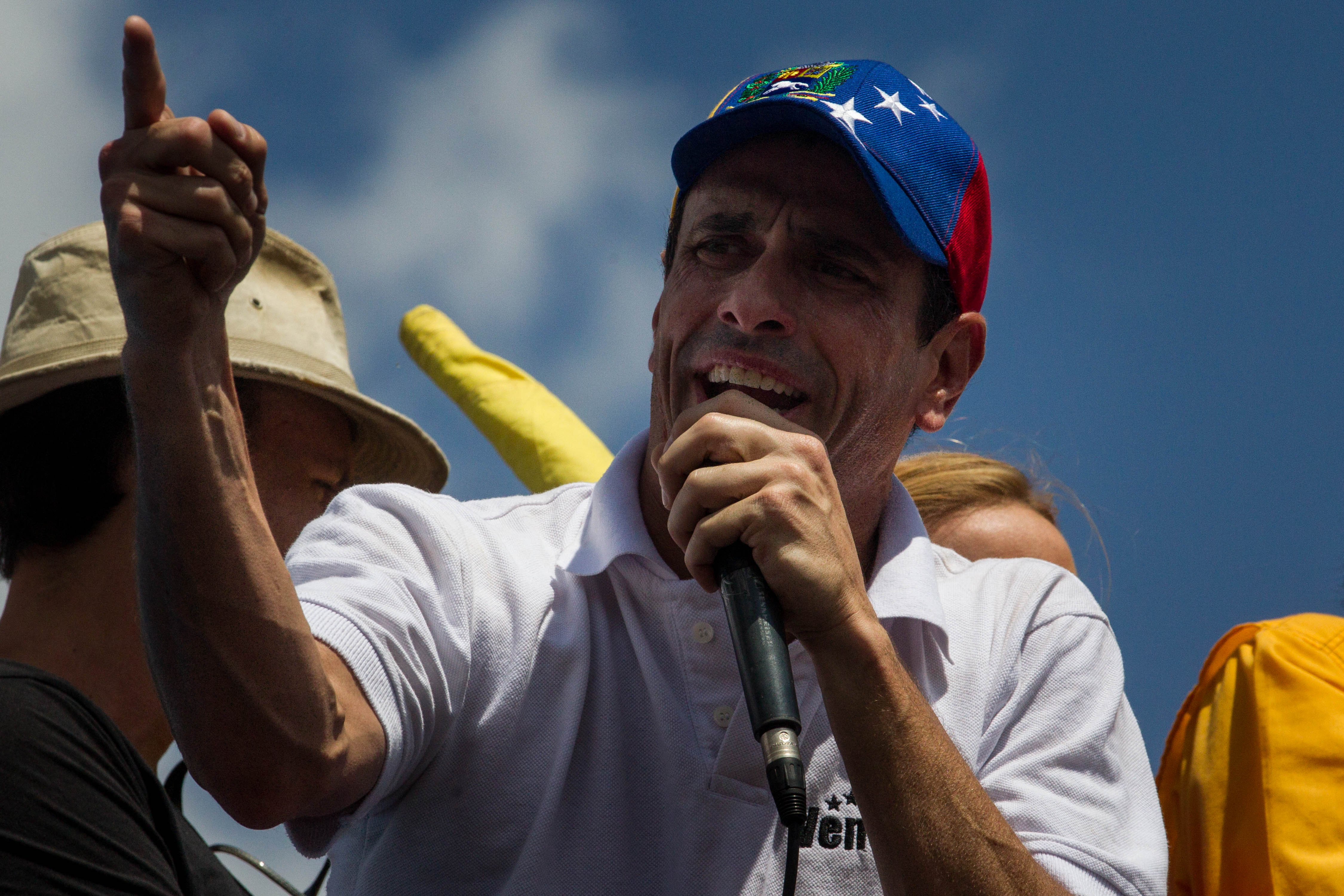 Capriles denuncia que 2.632 personas fueron detenidas en las protestas en Venezuela Capriles denuncia que 2.632 personas fueron detenidas en las protestas en Venezuela