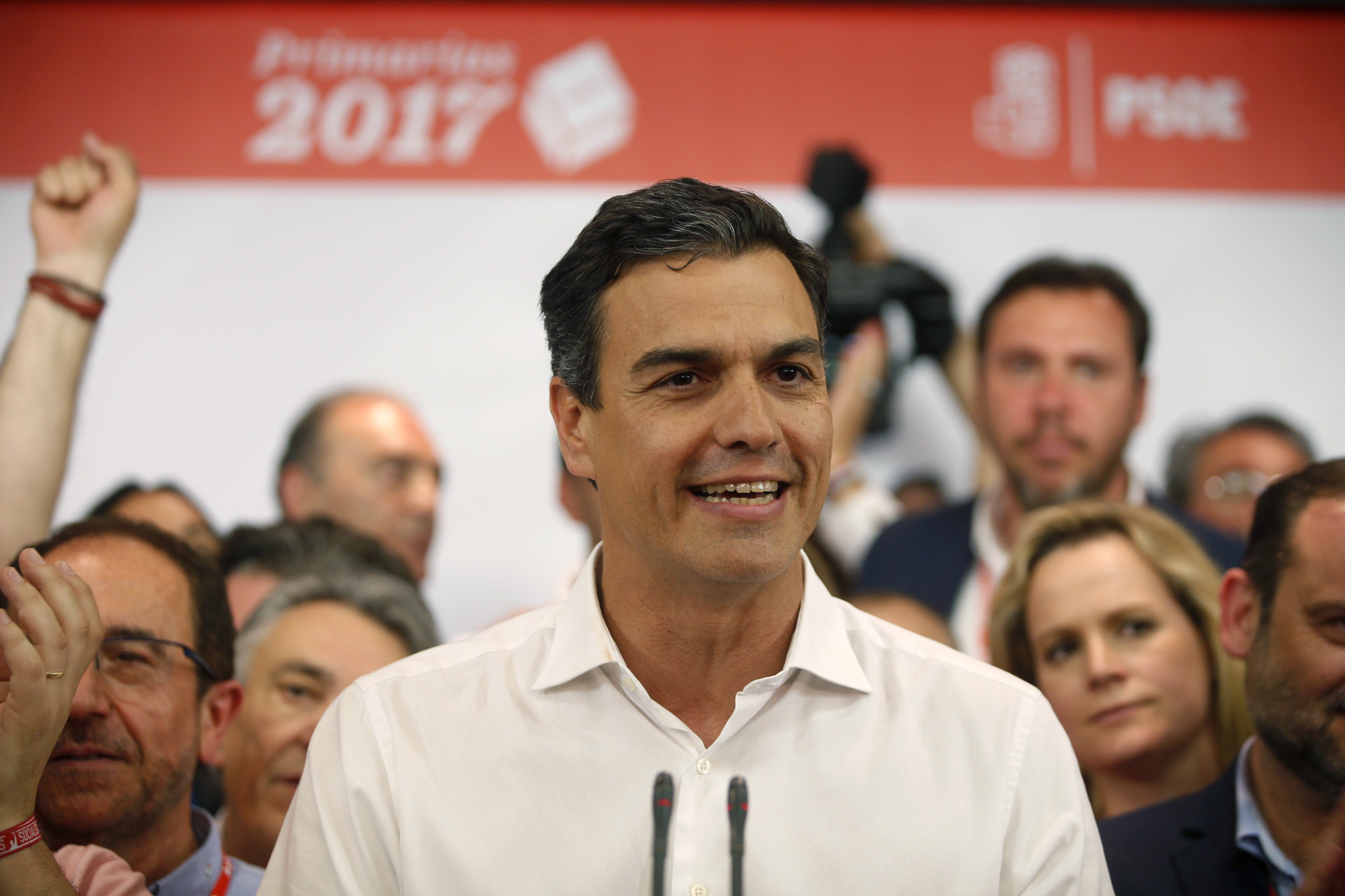 El PSOE llega al 39 Congreso con ganas de unidad bajo el liderazgo de Sánchez El PSOE llega al 39 Congreso con ganas de unidad bajo el liderazgo de Sánchez