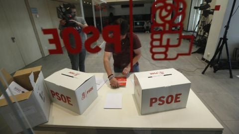 Comienzan las primarias del PSOE