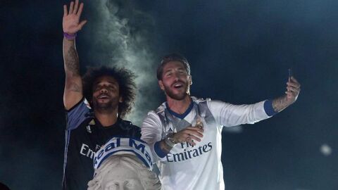 Marcelo y Ramos, desatados en Cibeles
