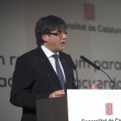 El presidente de Cataluña, Carles Puigdemont