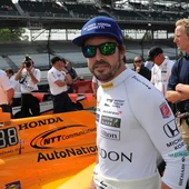 Fernando Alonso, en Indianápolis Fernando Alonso, en Indianápolis