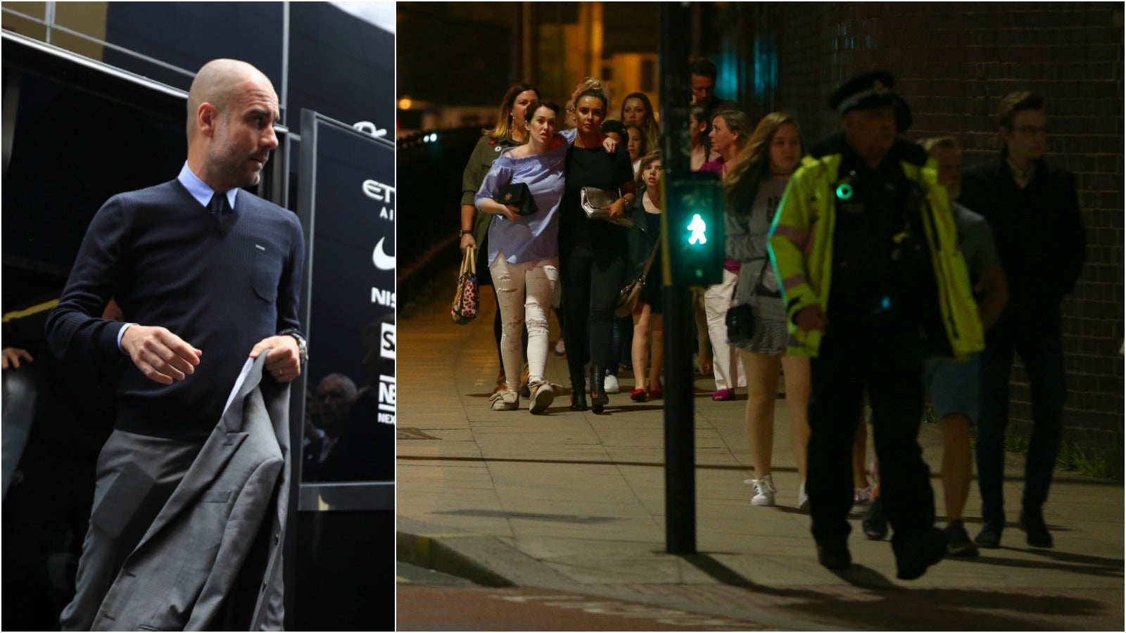 La mujer y las hijas de Guardiola salen ilesas del atentado de Manchester La mujer y las hijas de Guardiola salen ilesas del atentado de Manchester