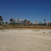 Terrenos en los que se ha proyectado la construcción del IES número 11 de Elche. 