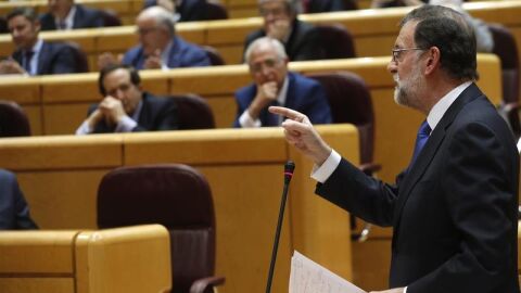Mariano Rajoy en el Senado