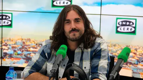 Andrés Suárez en Onda Cero Andrés Suárez durante una entrevista en Onda Cero