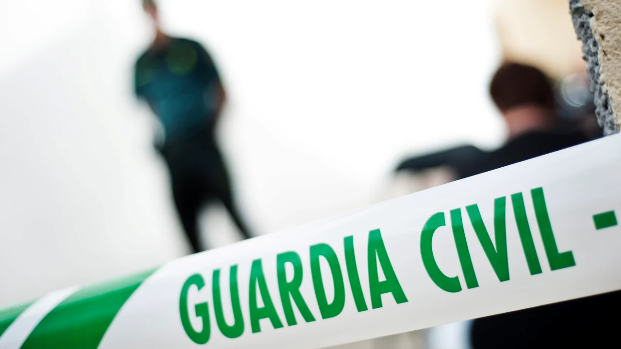 Un precinto de la Guardia Civil