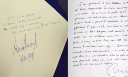 Los mensajes de Trump y Obama en el monumento del Holocausto en Israel