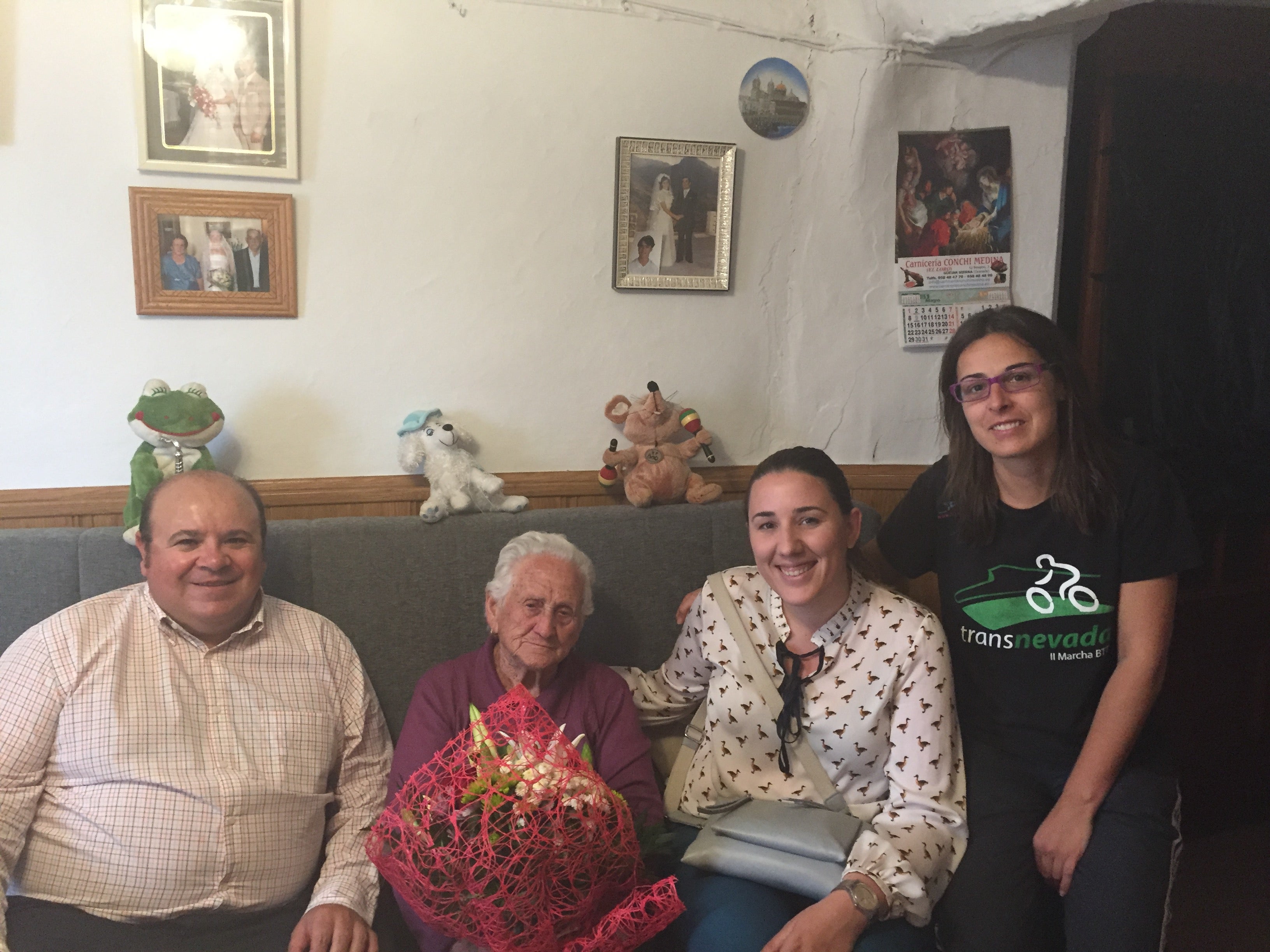 La abuela de Güejar Sierra cumple 100 años La abuela de Güejar Sierra cumple 100 años