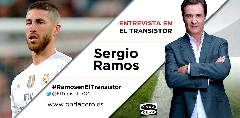 Esta noche, José Ramón de La Morena entrevista a Sergio Ramos en El Transistor Esta noche, José Ramón de La Morena entrevista a Sergio Ramos en El Transistor