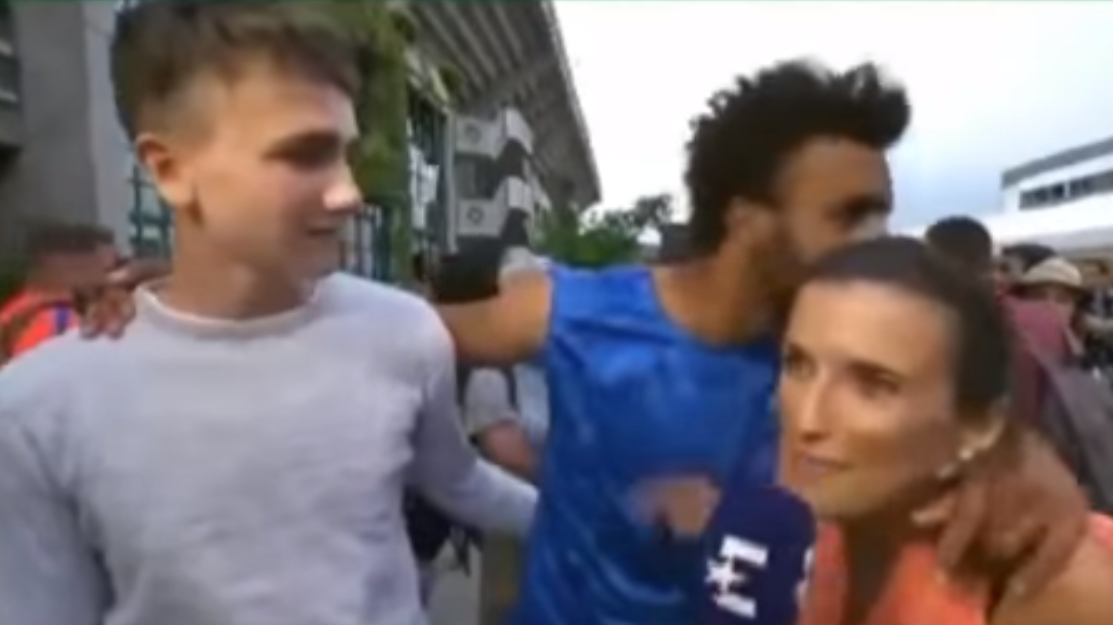 Expulsan de Roland Garros al francés Hamou por acosar a una periodista Expulsan de Roland Garros al francés Hamou por acosar a una periodista