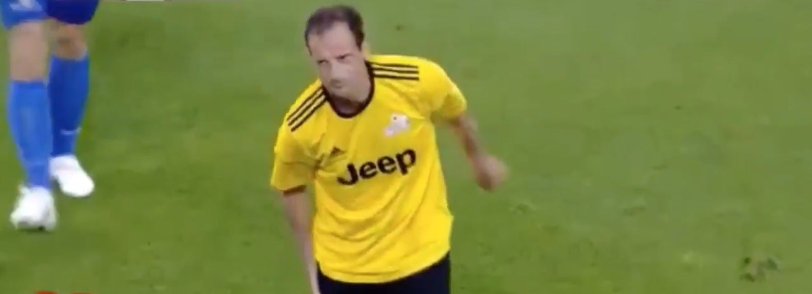 Allegri se lesiona antes de la final de Champions... ¡en un partido benéfico! Allegri se lesiona antes de la final de Champions... ¡en un partido benéfico!
